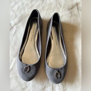 Lauren Conrad Flats color gray